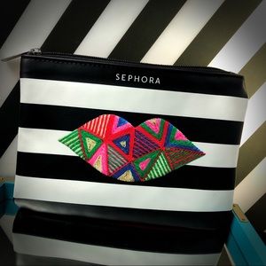 NWOT Limited Edition Large Sephora Makeup Bag